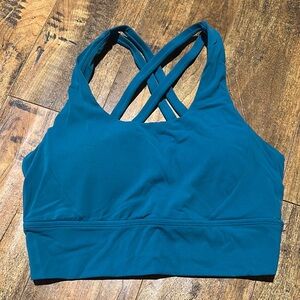 Teal Buttery soft sports bra
